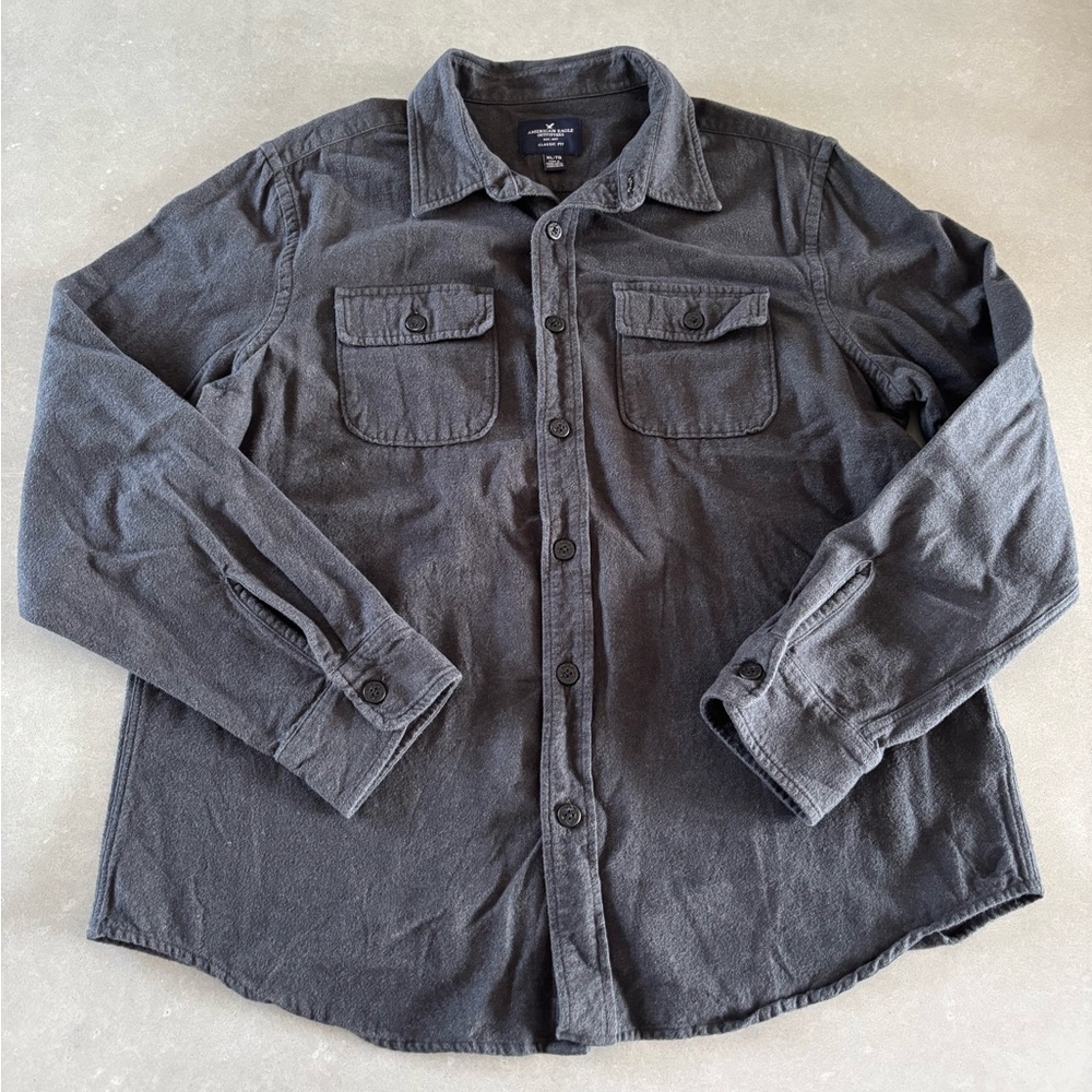 AEO Men’s Cotton Flannel Shirt